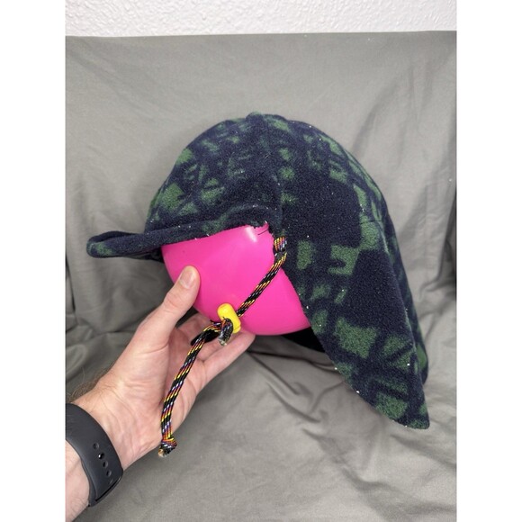 Vintage Jaqua Synchilla Style Sun Hat Fleece Duckbill Cap Hiking Made in USA - Picture 6 of 8